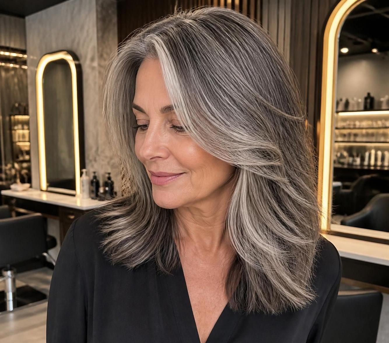 découvrez le grey blending, la technique tendance pour sublimer vos cheveux poivre et sel avec naturel et élégance.