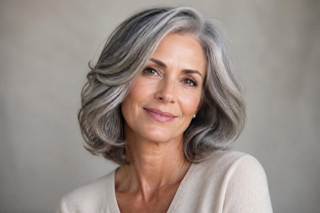 découvrez le grey blending, la tendance mode idéale pour sublimer naturellement vos cheveux poivre et sel et leur apporter éclat et modernité.