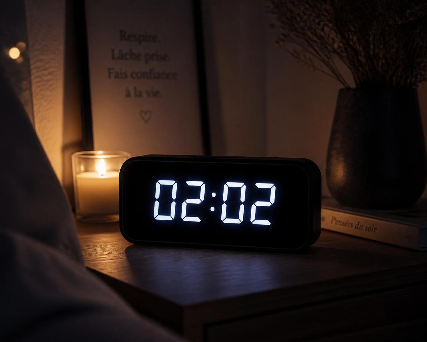 découvrez la signification de l'heure miroir 02h02 et ce que ce double chiffre révèle sur votre destin, vos anges gardiens et les messages cachés qu'il véhicule.
