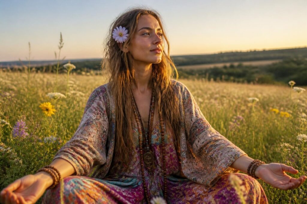 découvrez la mode bohème et engagée pour femme hippie, alliant esprit libre, confort et originalité. adoptez un style unique qui reflète votre personnalité et vos valeurs.