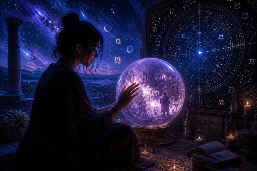 découvrez comment l'astrologie karmique peut vous aider à décrypter votre passé et comprendre les leçons de vie inscrites dans les astres.