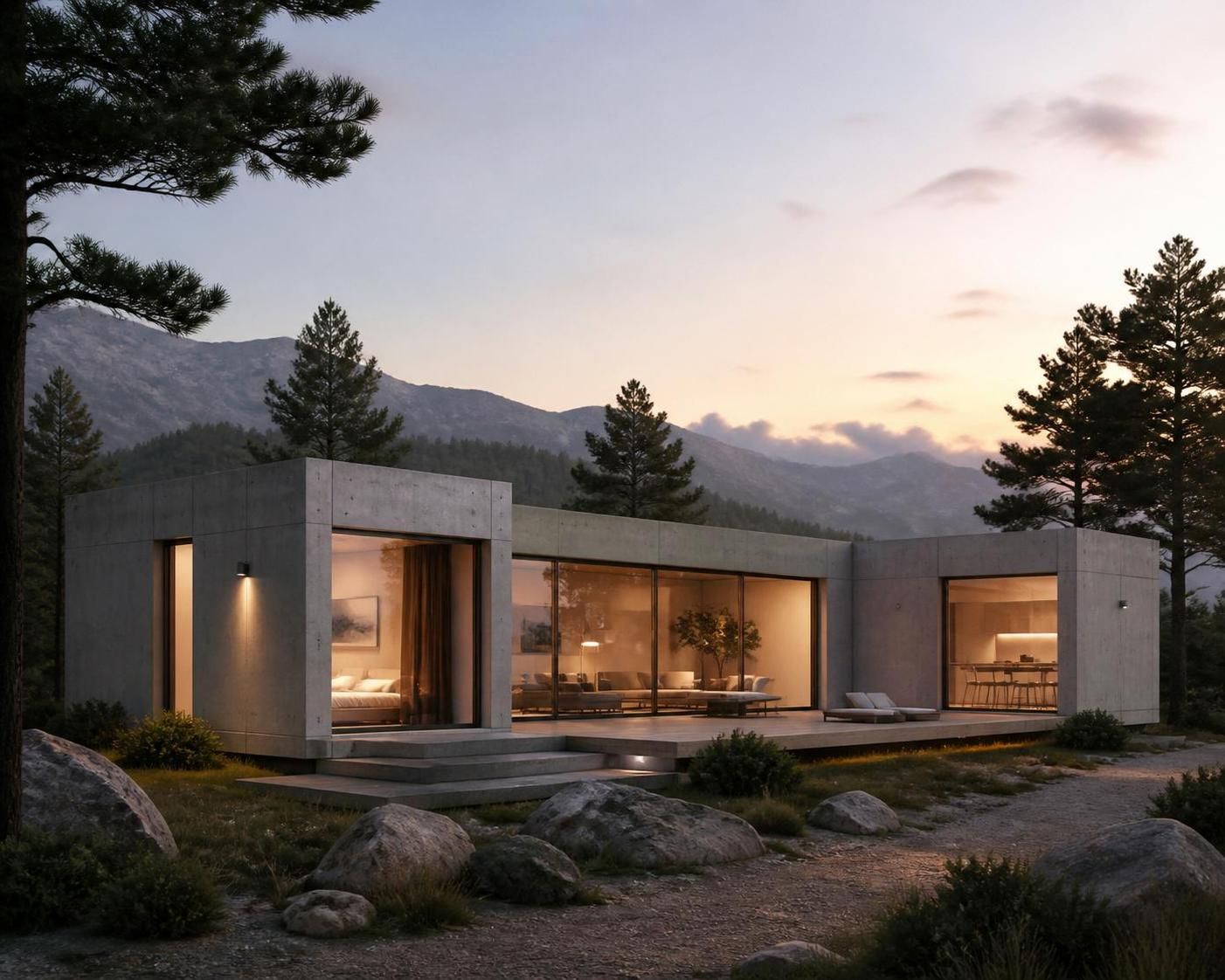 découvrez la maison en béton préfabriqué, une solution de construction rapide, au design moderne et durable, alliant efficacité et esthétisme pour votre futur logement.
