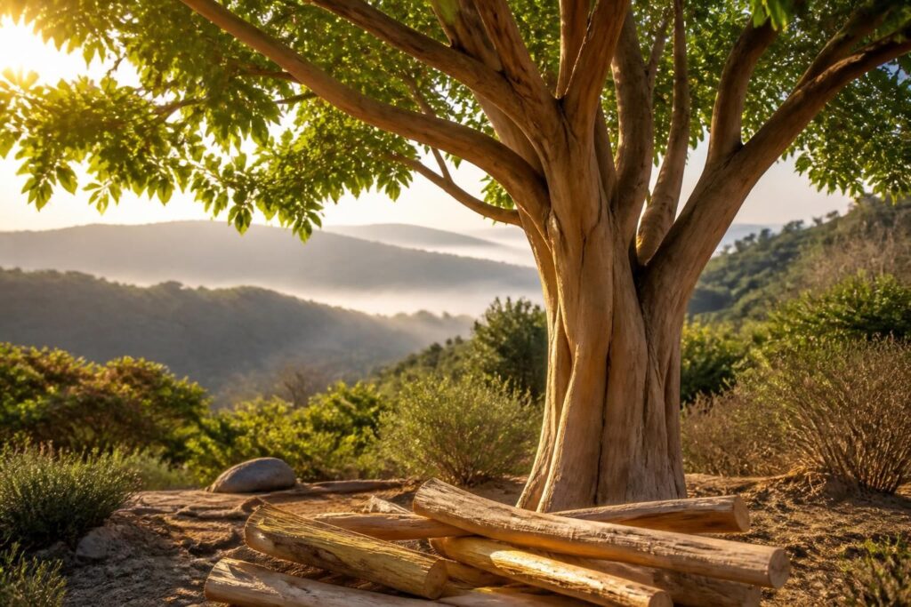découvrez les bienfaits naturels de l'arbre palo santo pour votre bien-être : purification, relaxation et harmonie au quotidien.