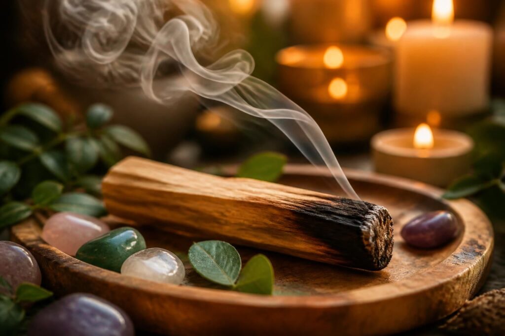 découvrez comment le palo santo, bois sacré aux vertus spirituelles, peut transformer vos rituels bien-être en apportant apaisement, purification et énergie positive.