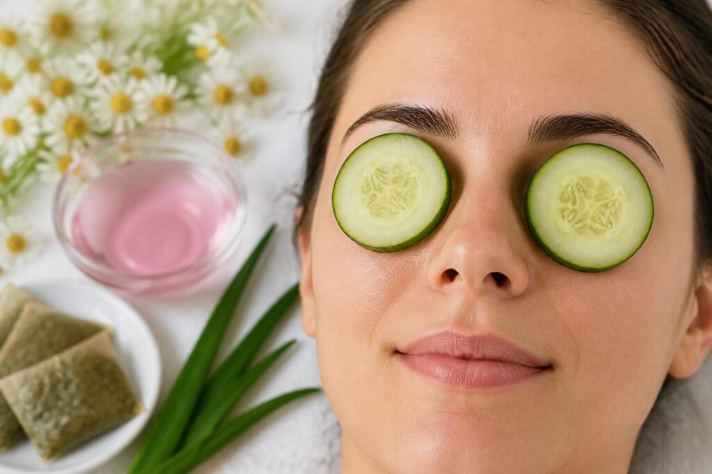 découvrez des solutions naturelles efficaces pour atténuer les poches sous les yeux et retrouver un regard frais et lumineux.