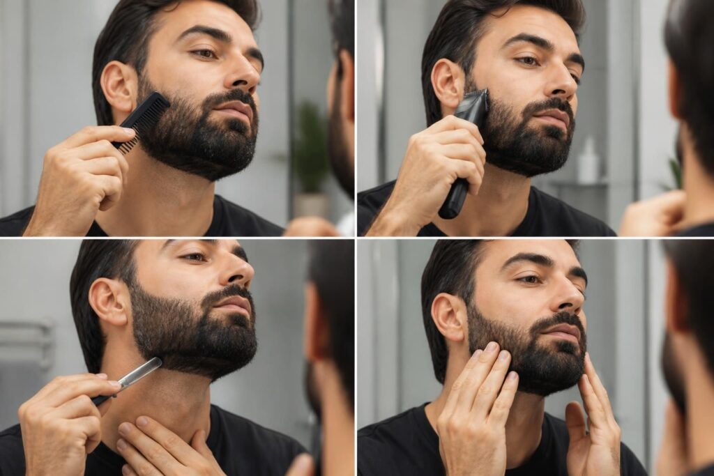 découvrez les gestes précis pour tailler votre barbe avec soin et obtenir un résultat impeccable chaque jour. conseils pratiques pour un entretien facile et réussi.