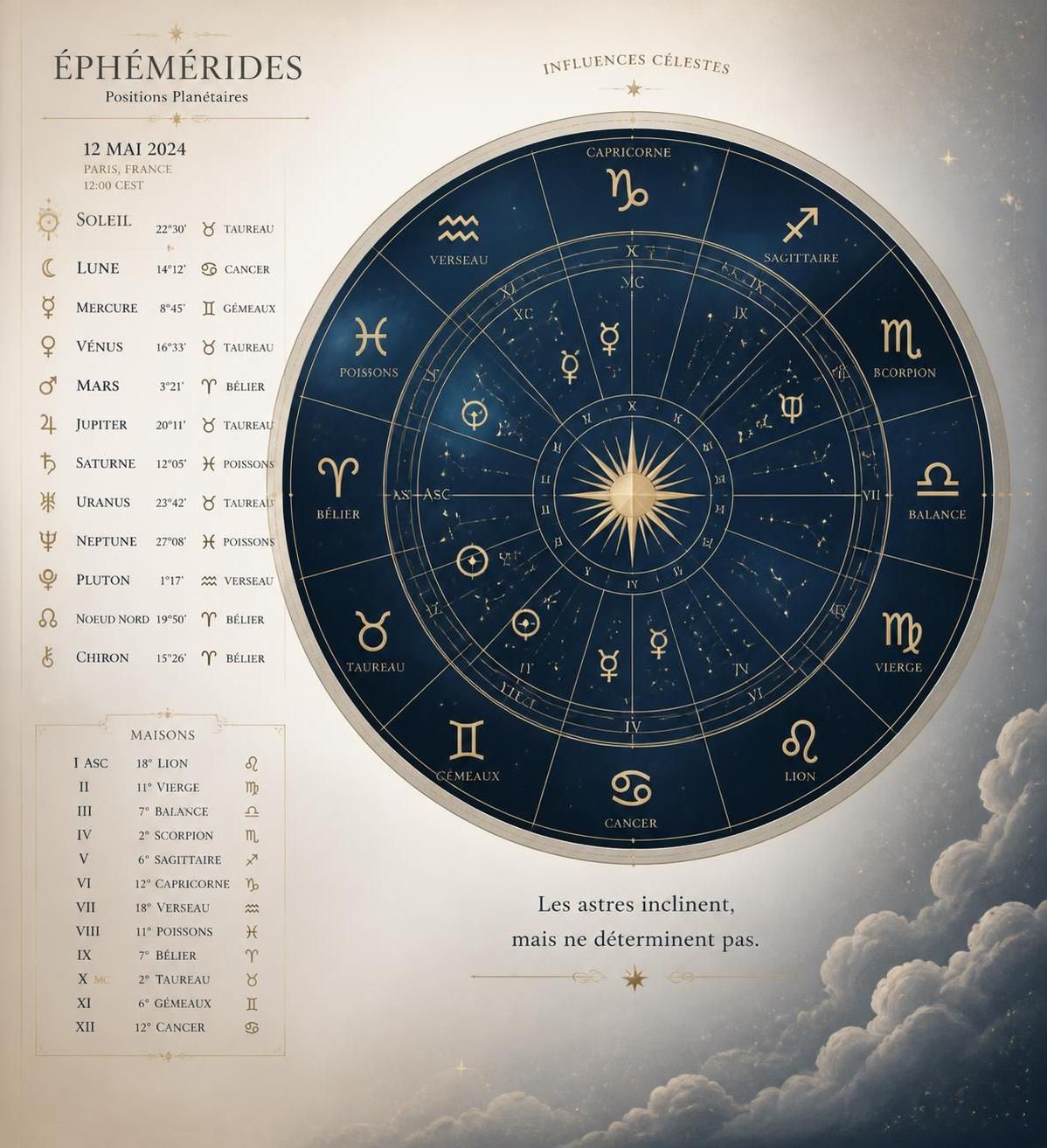 découvrez l'astrologie éphémérides pour comprendre les mouvements planétaires et mieux guider vos choix quotidiens grâce à une lecture précise des influences célestes.