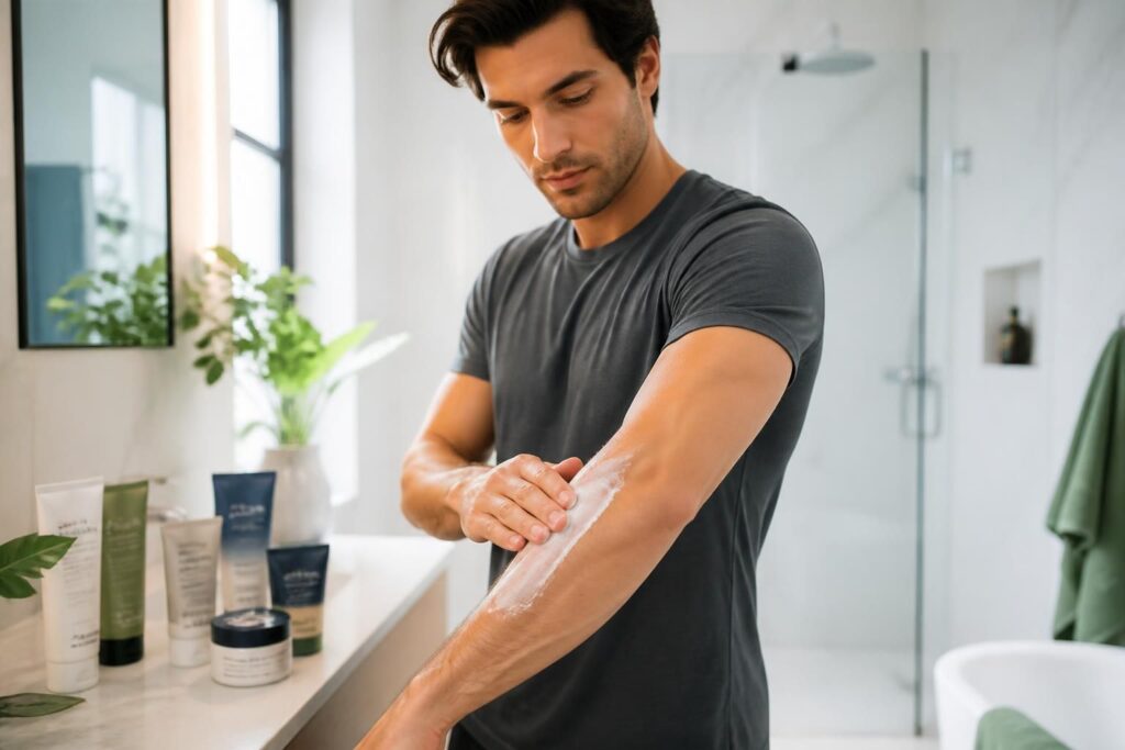 découvrez comment choisir la meilleure crème dépilatoire pour homme afin d'obtenir une peau douce et sans irritation. conseils et formules adaptées à tous les types de peau.