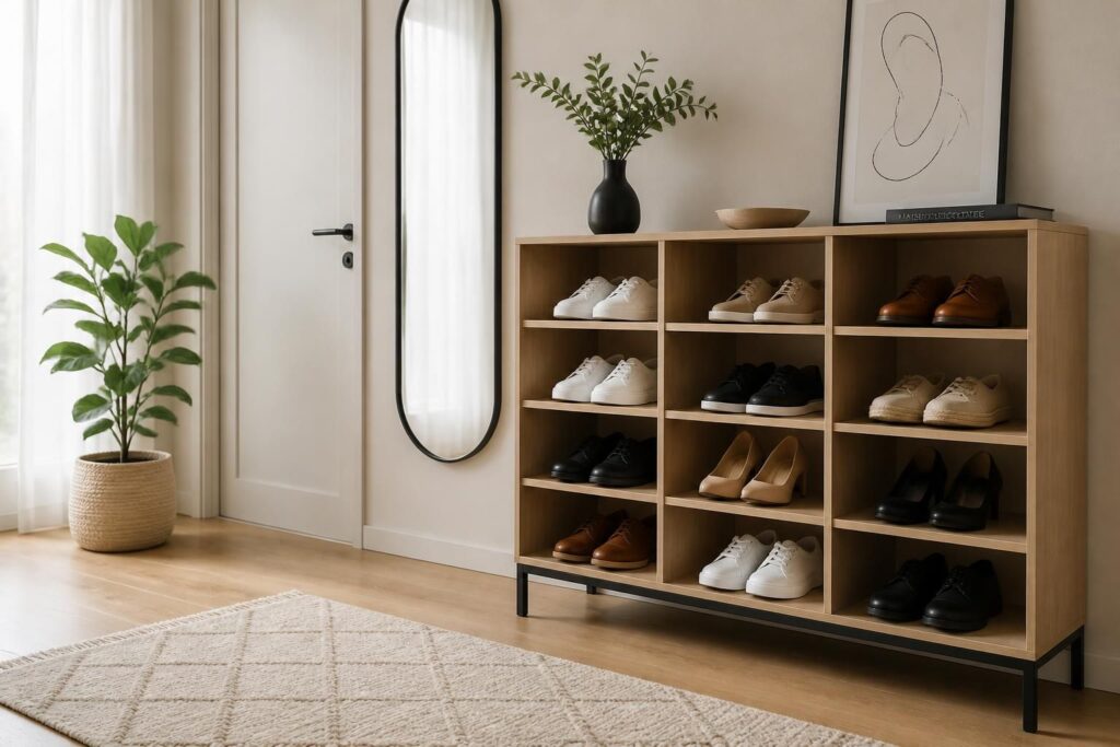 découvrez comment un range chaussures peut transformer votre intérieur en un espace ordonné et élégant, alliant praticité et style pour une décoration réussie.